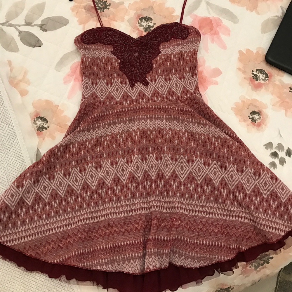 Free People Strapless dress